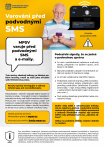 Varování před podvodnými SMS 1